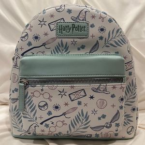 Bioworld Harry Potter Mini Backpack Symbols NWT Sorting Hat Golden Snitch NWT